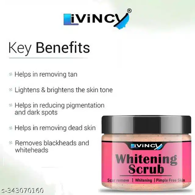 Livincy Whitening Scrub (100 g)