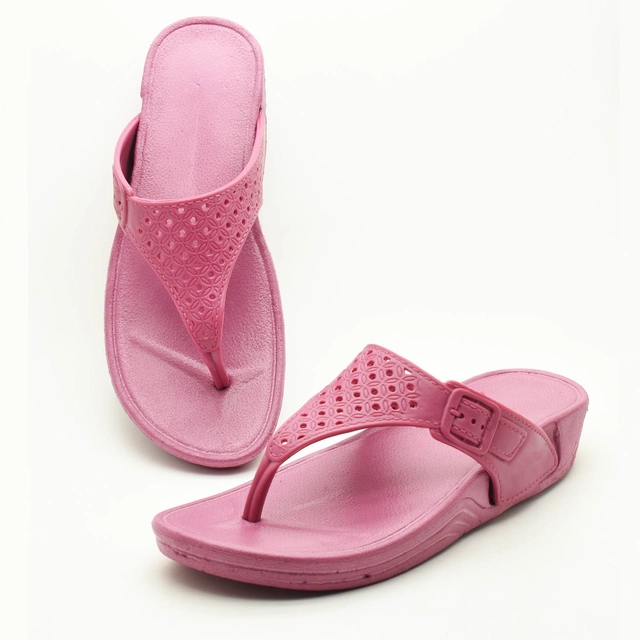 Slippers for Women (Pink, 4)