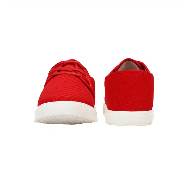 Men's Casual Sneakers Shoes (Red, 8) (S-43)