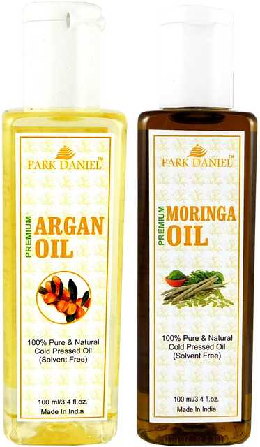 Park Daniel Argan Oil & Moringa Oil (Pack of 2, 100 ml) (SE-2251)