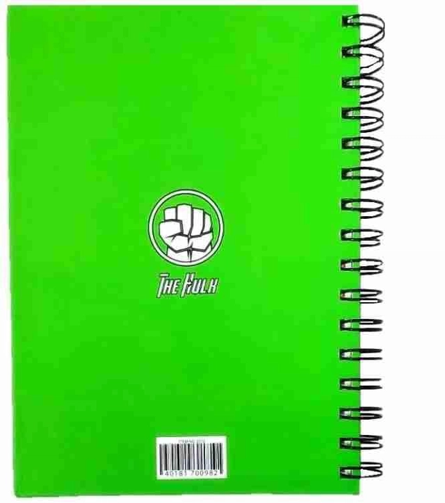 Printed Ruled Spiral Notebook (Multicolor)