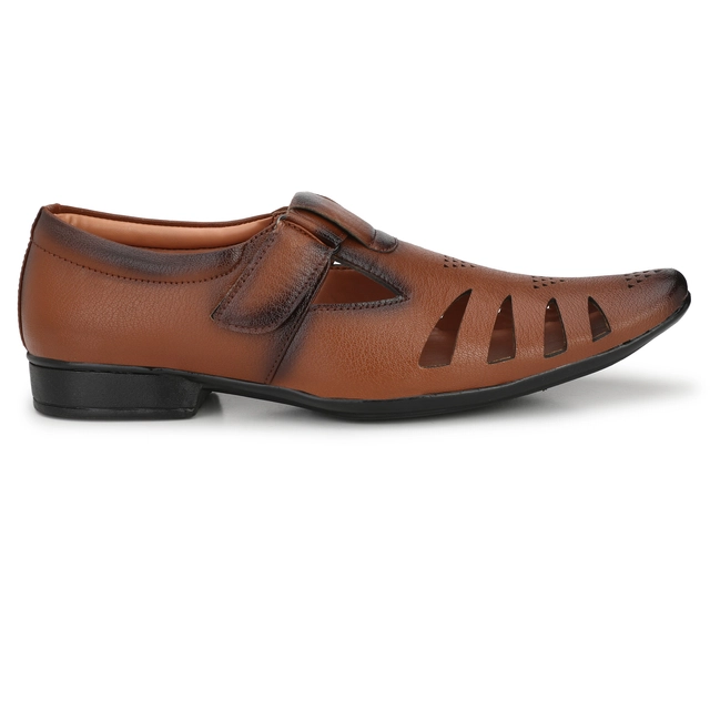 Sandals for Men (Brown, 6)