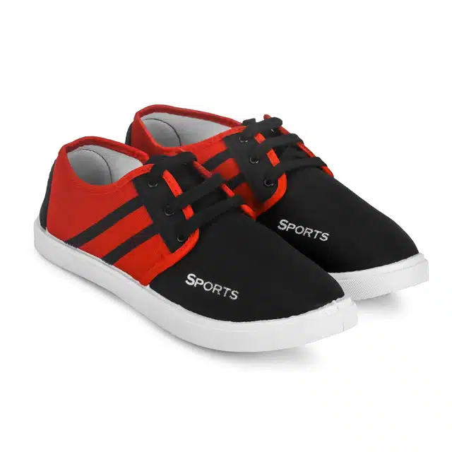 Sport Shoes for Men (Red, 8)