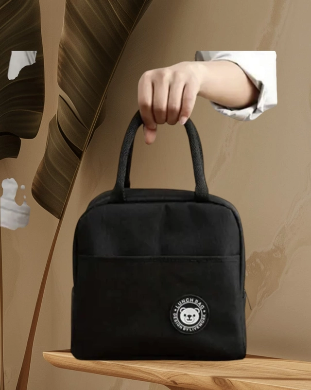 Polyester Lunch Bag (Black)