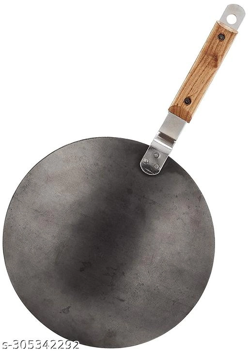 Cast Iron Tawa (Black)