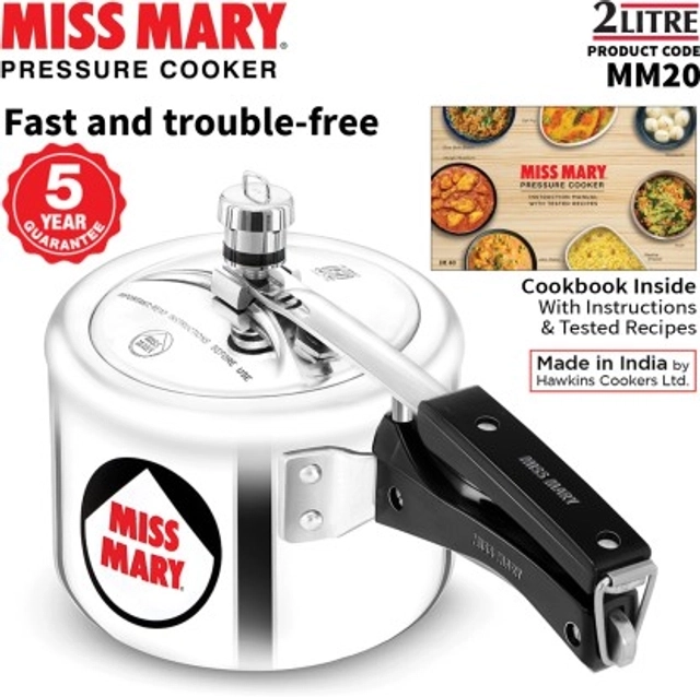 HAWKINS Miss Marry (MM20) Pressure Cooker (2 Ltr, Pack of 1)