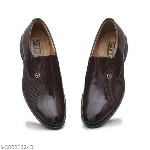 Formal Shoes for Men (Brown, 6)