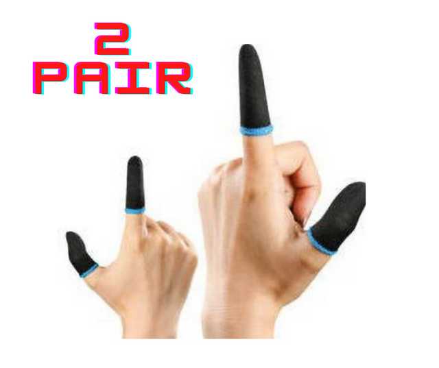 Pinak Cotton Finger Sleeve (Pack Of 4, Multicolor) (PS-7)