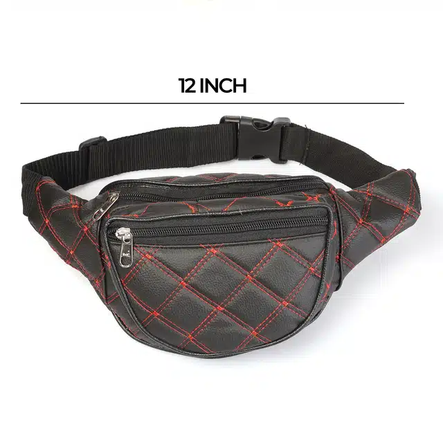 Waist Bag for Men & Women (Black)