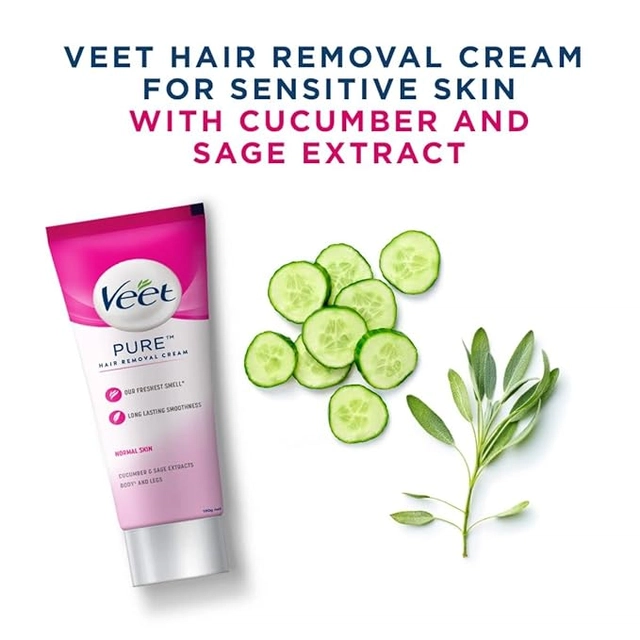 Veet Pure Hair Removal Cream for Women (30 g)