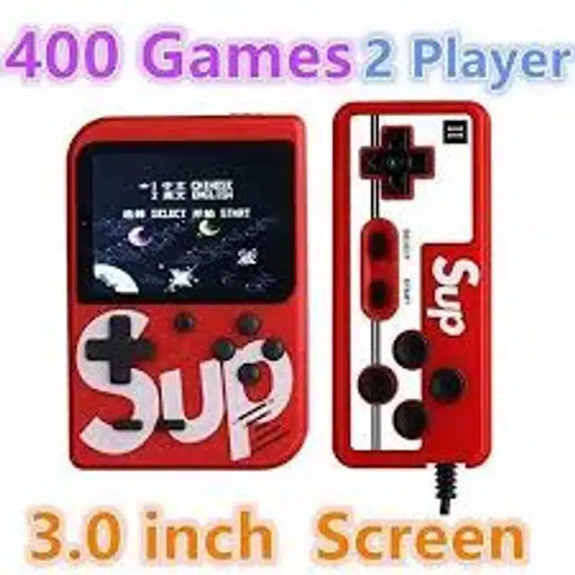 Handheld Video Game with Remote (Red)