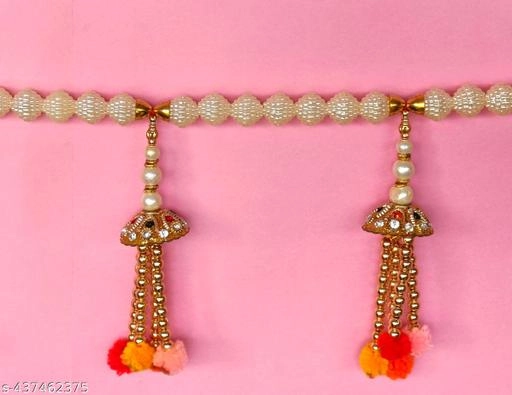 Fancy Toran for Diwali Decoration  (Red & Yellow)