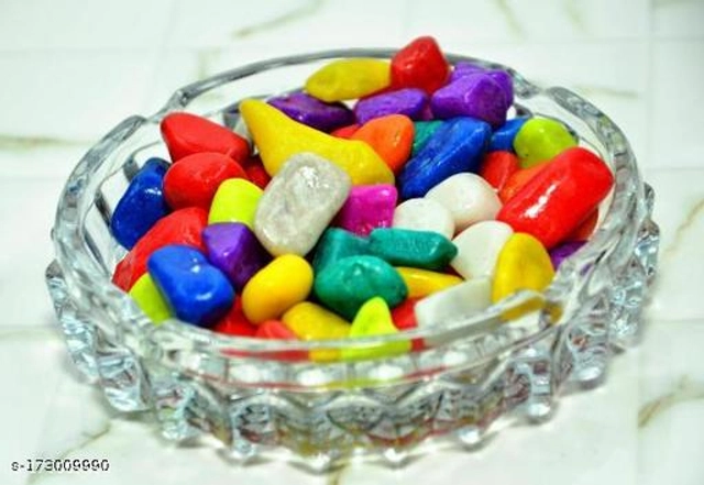 Decoration Pebbles Stones (Multicolor, 1000 g)