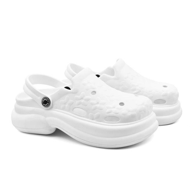 Clogs for Women (White, 3)