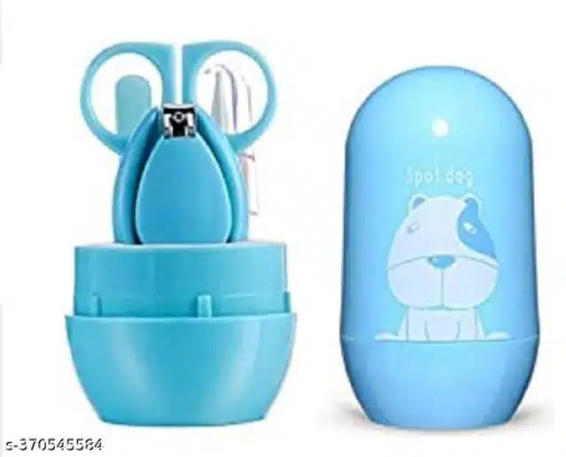 Plastic Manicure Pedicure Care Kit for Infants (Aqua Blue)