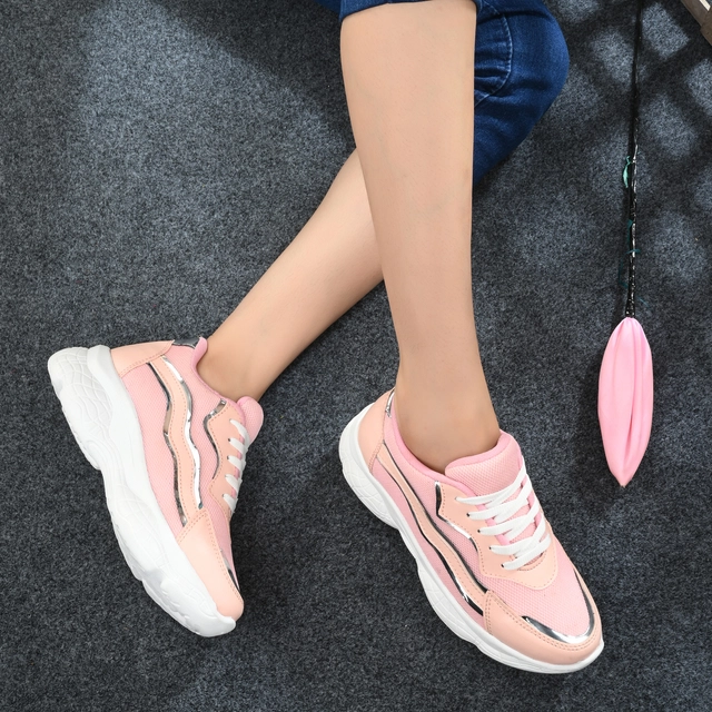 Sports Shoes for Women (Pink, 3)