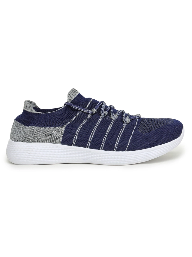 Sports Shoes for Men (Blue & Grey, 6)