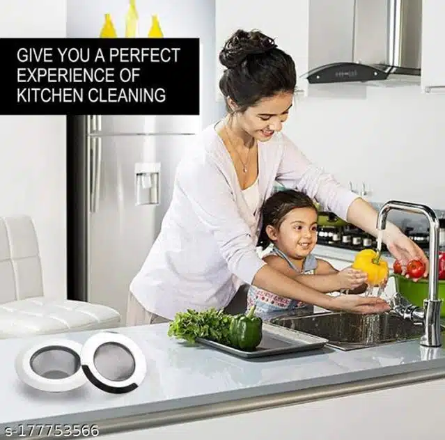 Sink Strainer for Kitchen (Silver)