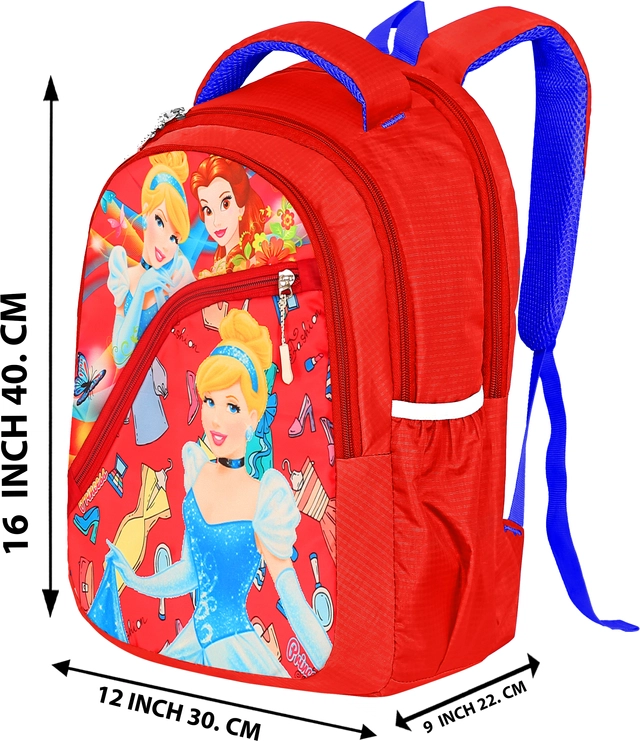 School Bag for Kids (Red, 30 L)