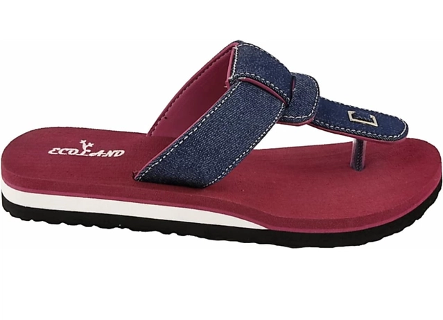 Slippers for Women (Maroon, 4)