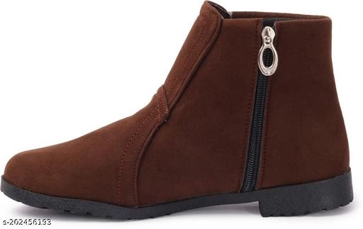 Boots for Women (Brown, 3)