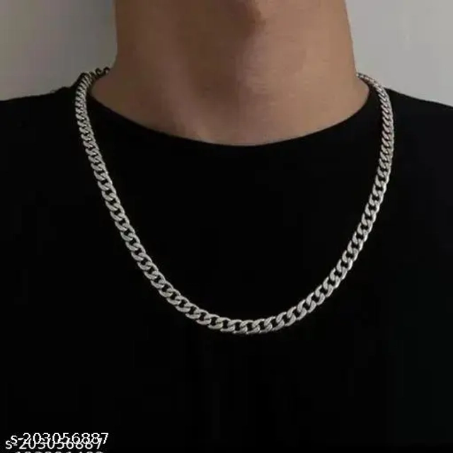 Metal Chain for Men (Silver)