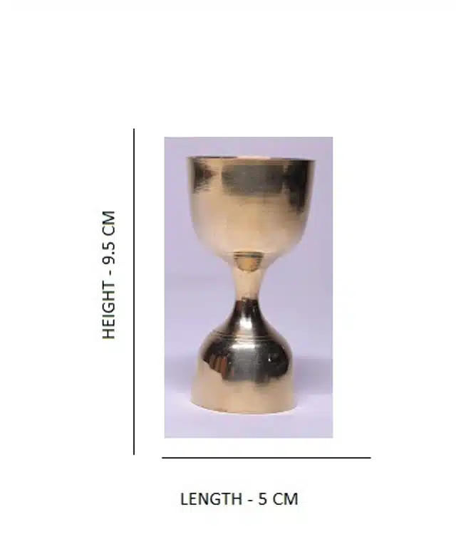 Brass Wine Glass (Gold)