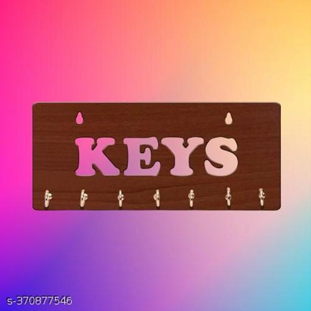 Wooden Key Holder (Brown)