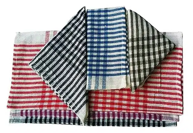 Cotton Kitchen Napkins (Pack of 6) (Multicolor, 16x16 Inches)