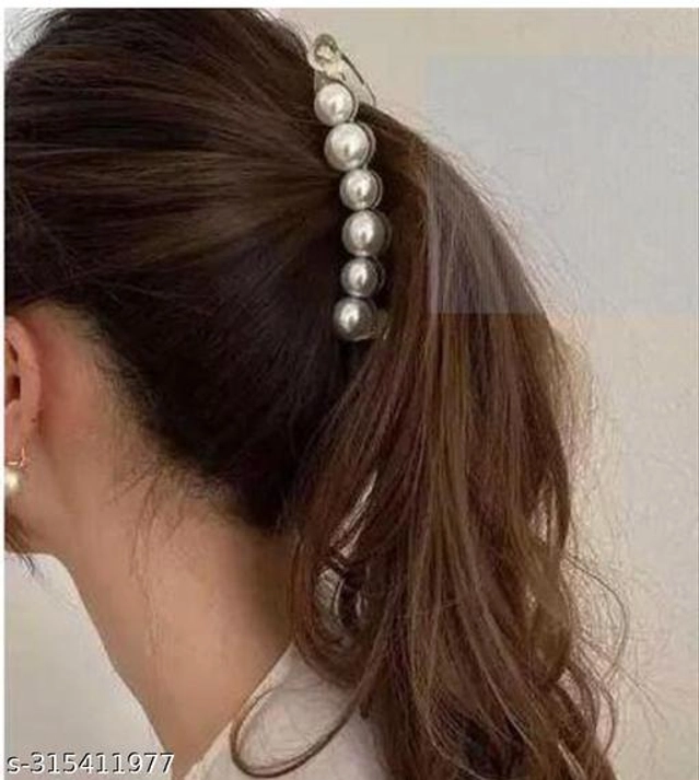 Alloy Hair Clutcher for Women (Multicolor)