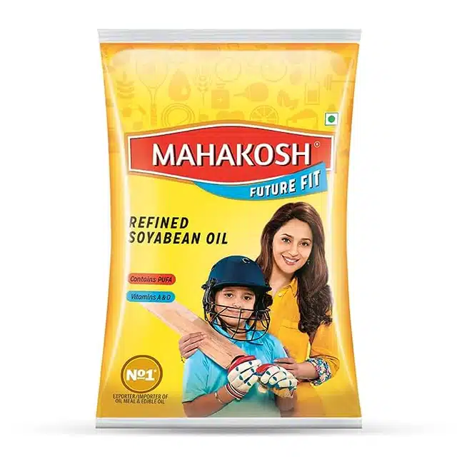 Mahakosh Future Fit Refined Soyabean Oil 895 g
