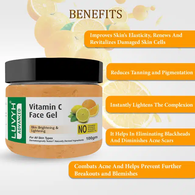 Luvyh Vitamin C Face Gel (100 g) (S-24)