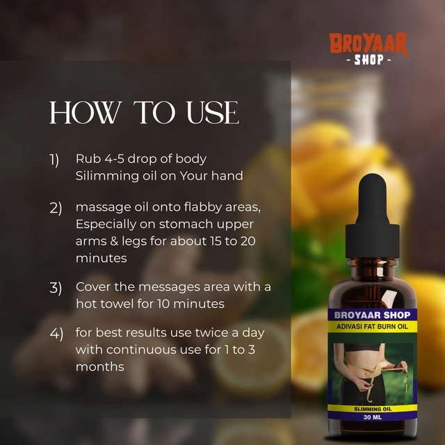 Adivasi Fat Burning Massage Oil (30 ml)
