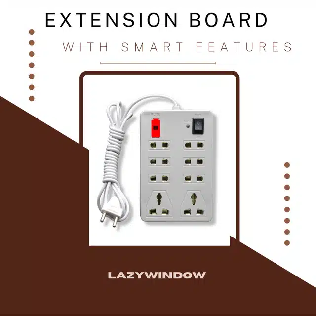 2 Pin 8+1 Extension Board (White)