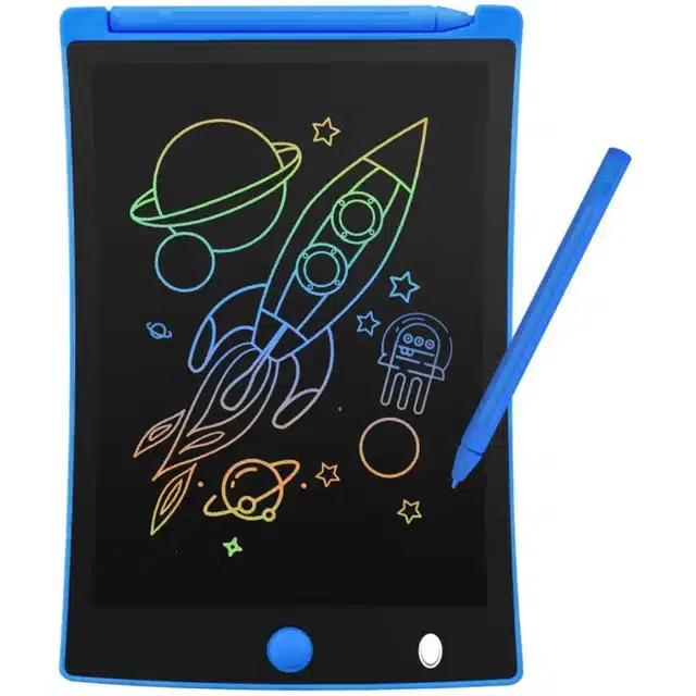 LCD Writing Graphic Tablets for Kids (Multicolor, 8.5 Inches)