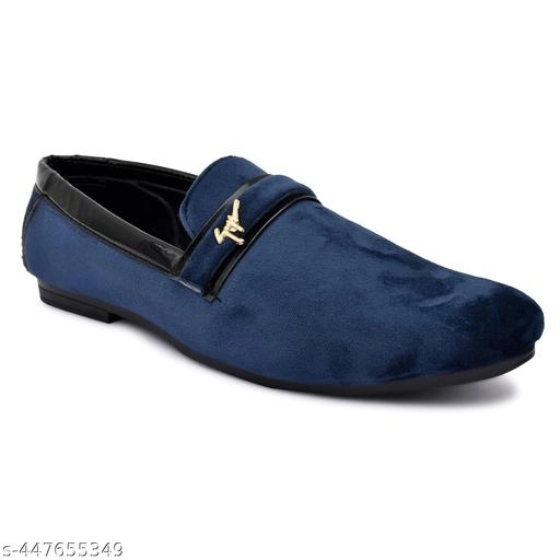 Loafers for Men (Navy Blue, 6)