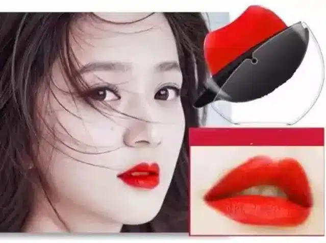 Apple Design Waterproof Lipstick (Red, 5 g)