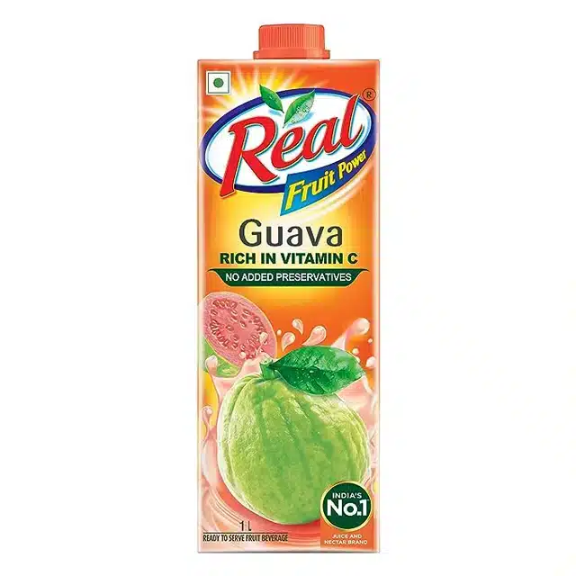 Real Guava Juice 2X1 L (Pack Of 2)