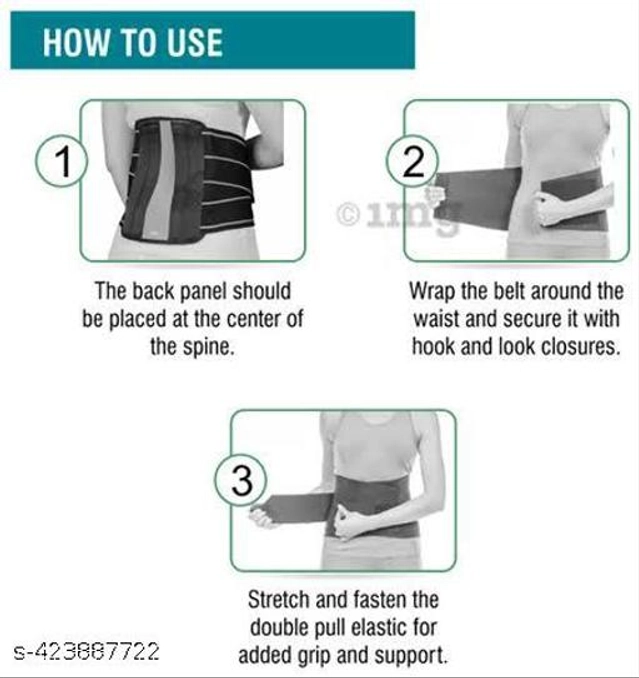 Waist Support Belt (Grey)