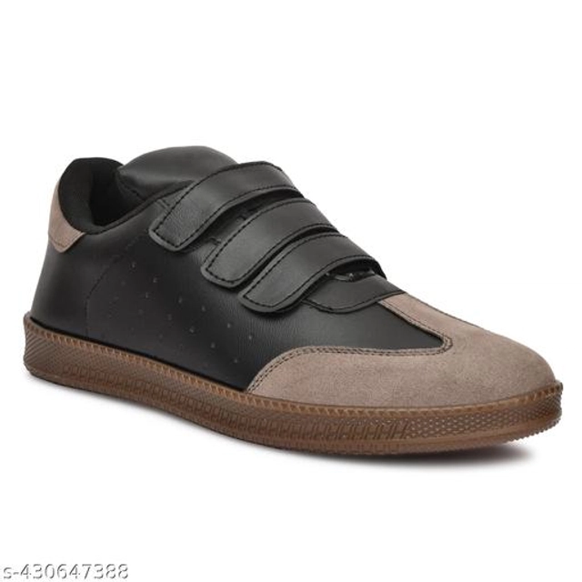 Casual Shoes for Men (Brown & Black, 6)