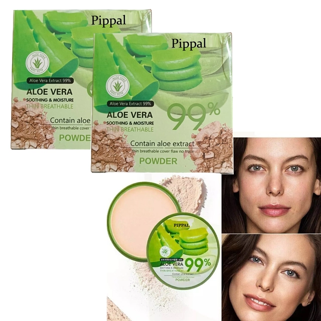 Pippal Aloe Vera Compact (20 g, Pack of 2)