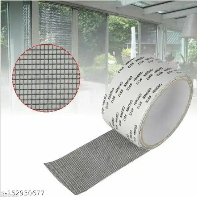 Waterproof Window Mosquito Net Covering Mesh Tape (White)