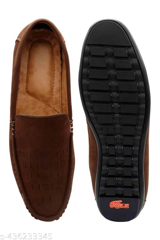 Loafers for Men (Brown, 6)