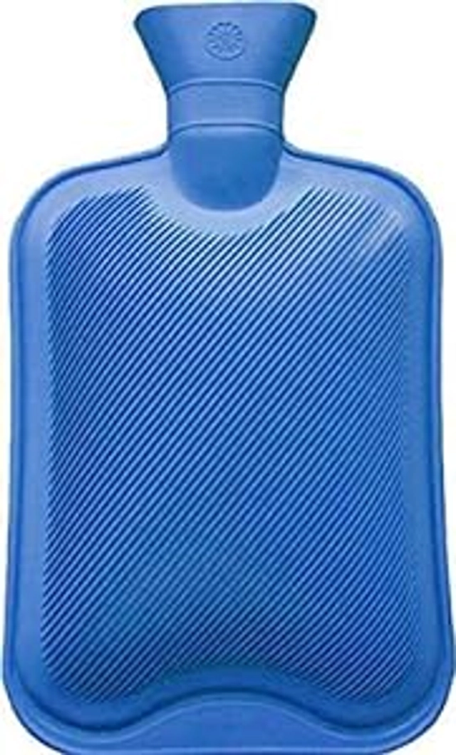 Rubber Hot Water Bag for Pain Relief (Multicolor, 2 L)