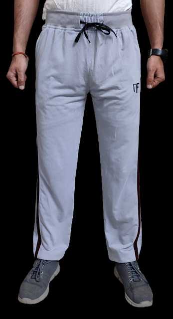 Nile Fashion Cotton Mens Track Pants (Grey, XL) (NF-23)