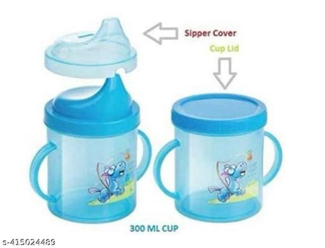 Plastic Sipper for Baby (Sky Blue, 500 ml)