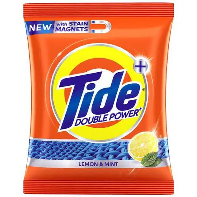 Tide Plus Double Power Lemon & Mint Detergent Washing Powder 500 g