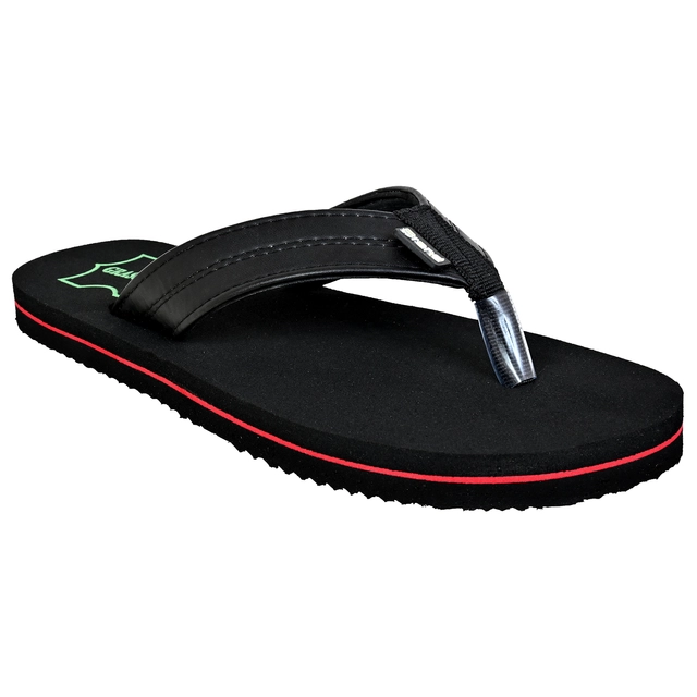 Flipflops for Men (Black, 6)