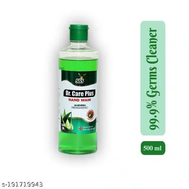 SBS Dr. Care Plus Lemon Aloevera Handwash (500 ml)