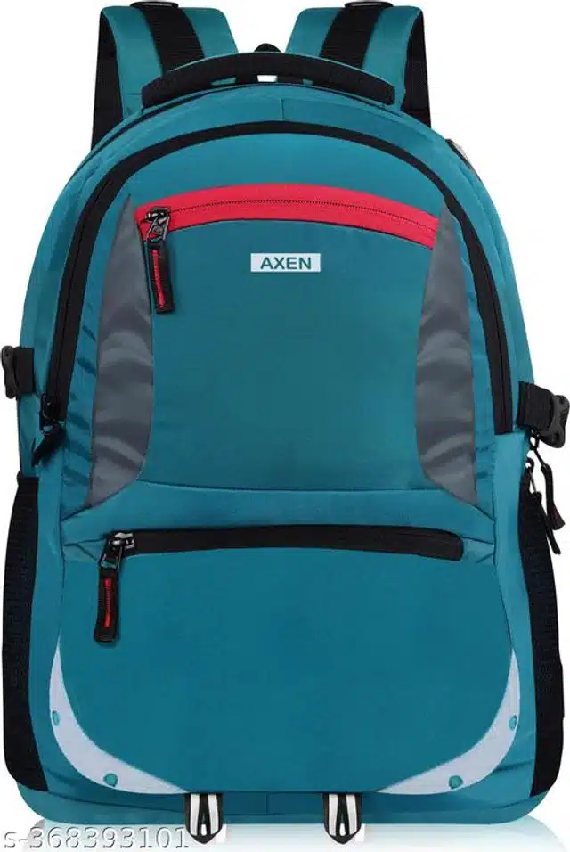 Polyester School Bag for Boys & Girls (Teal)